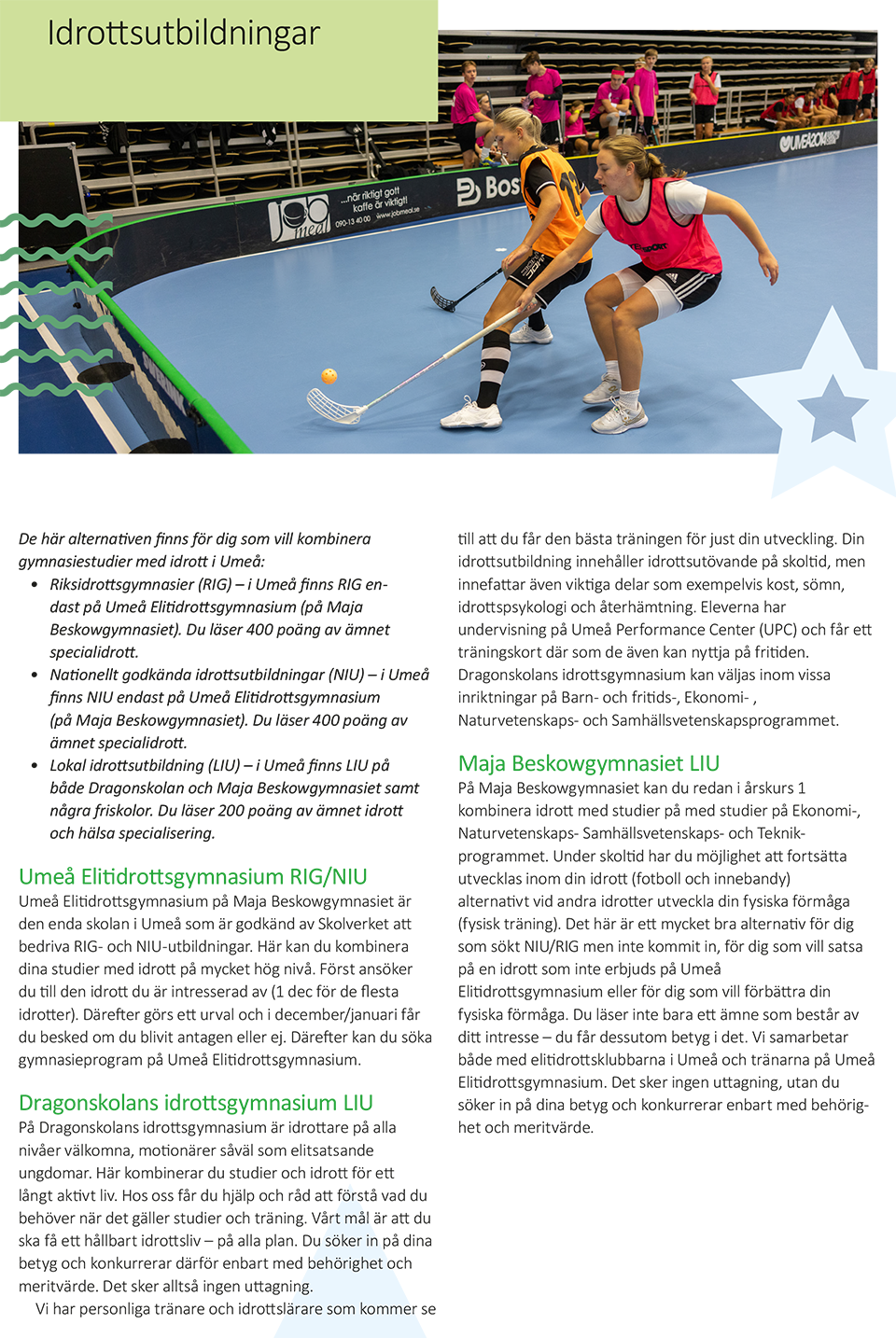 Ange alt-text; vad bilder föreställer.