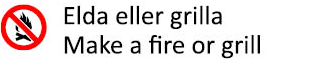 Elda eller grilla – Make a fire or grill