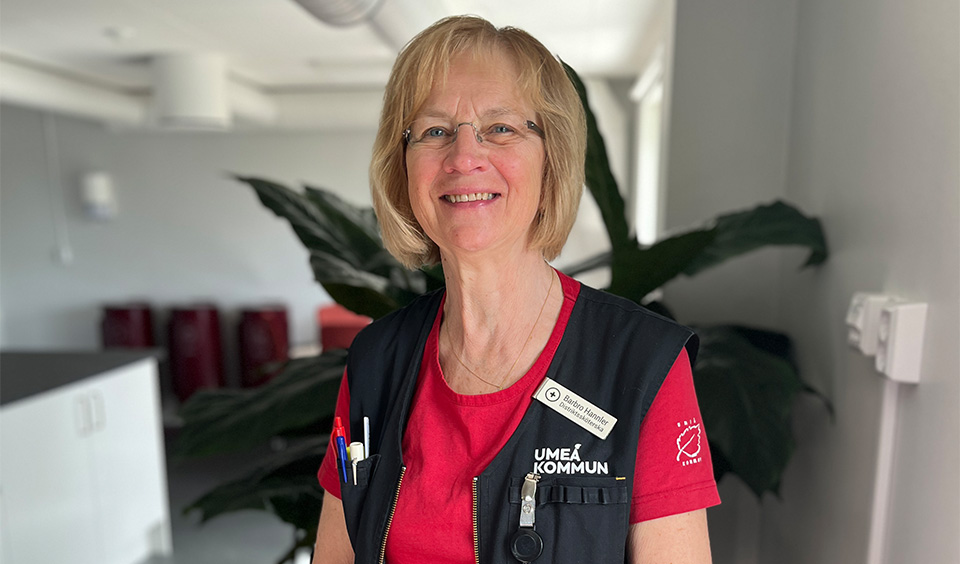 Barbro Hannler, pensionerad distriktssköterska.