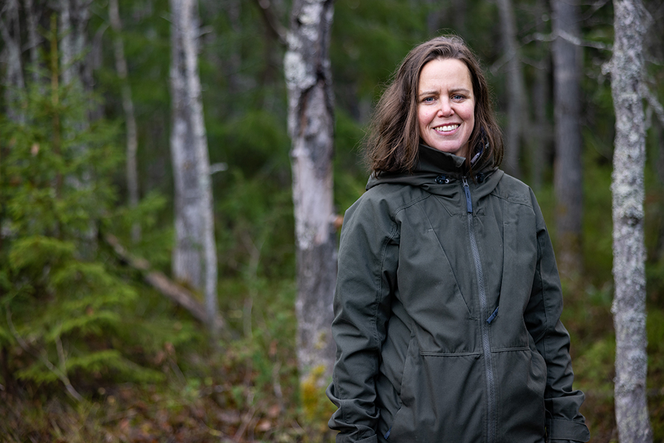 Naturvårdare Marlene Olsson, Umeå kommun