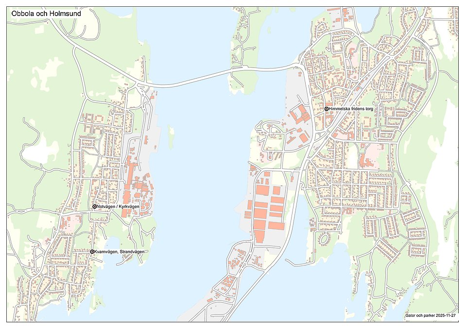 karta Holmsund
