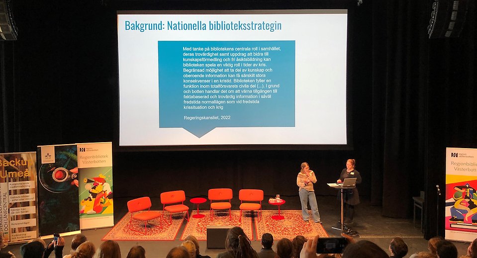 Presentation under Marskonferensen